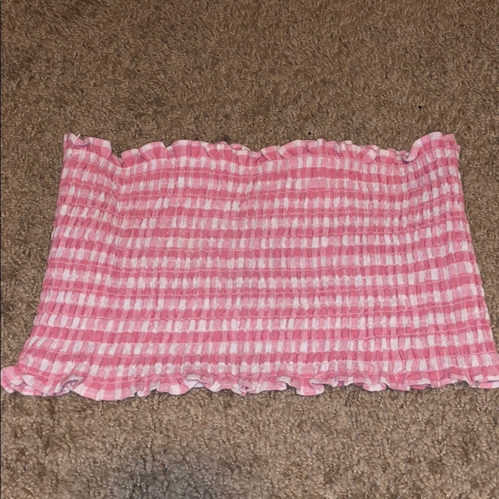 Women’s cropped tube top size small